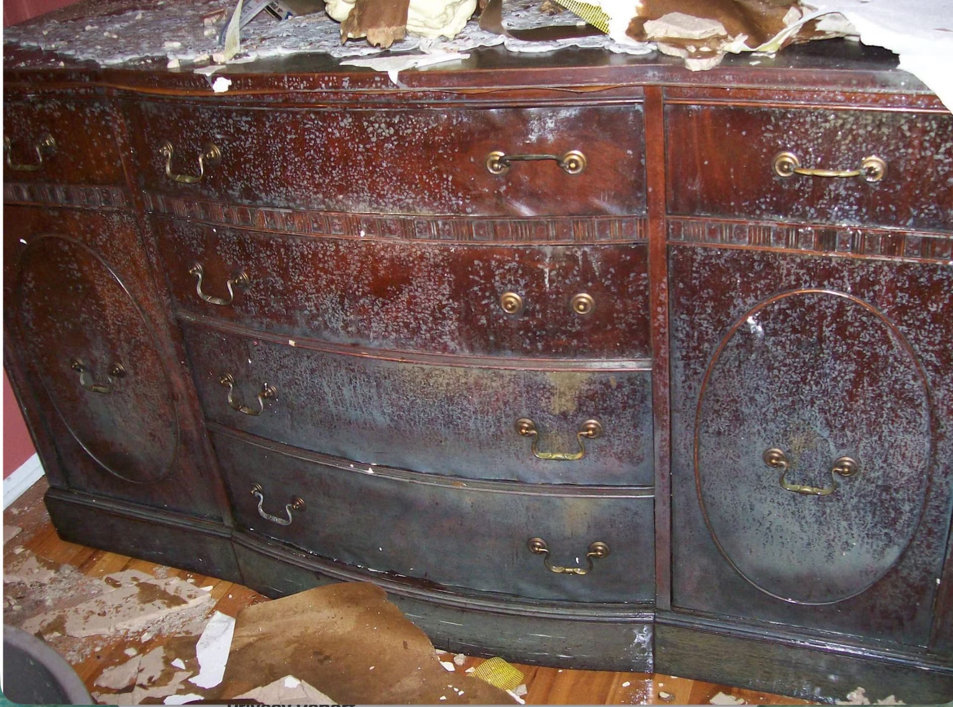 Contents Damaged from Water Leak